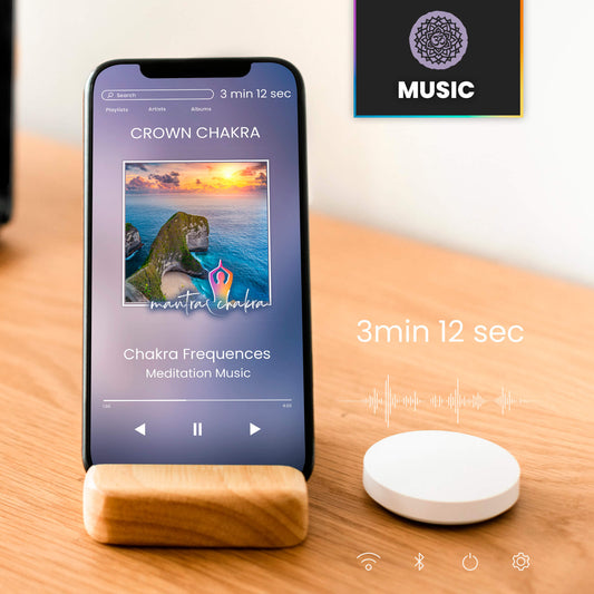 3 Minute Crown Chakra Healing Meditation Music - Frequency 768Hz G Note