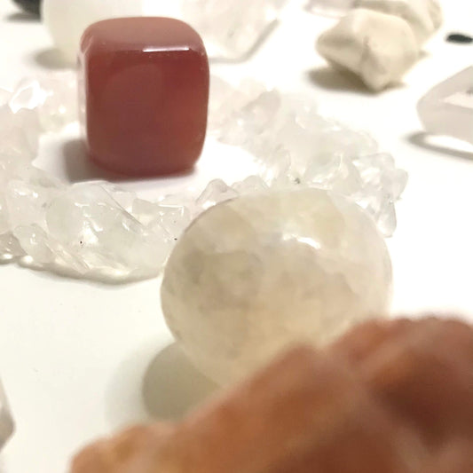 Crystal Grid Image for the Sacral Chakra