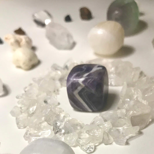 Crystal Grid Image for the Third Eye Chakra