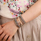Handmade Picture Jasper, Agate and Hematite Wrap Bracelet