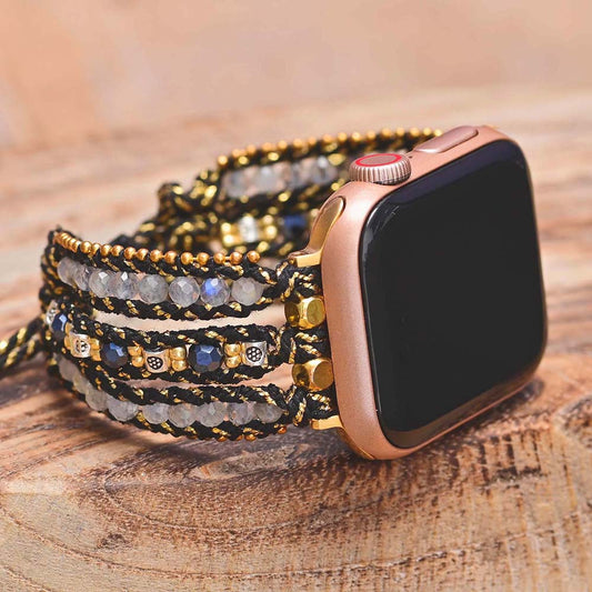 Handmade Labradorite Apple Watch Bracelet