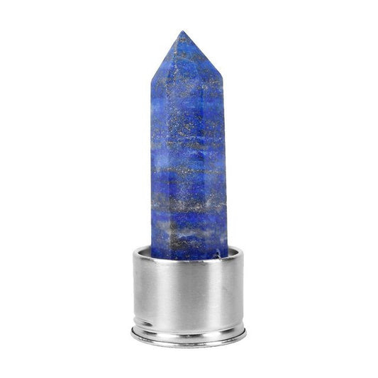 Crystal Infused Water Bottle with Natural Lapis Lazuli - Stay Hydrated π§