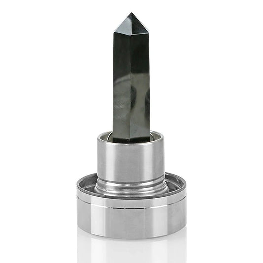 Crystal Infused Water Bottle with Natural Obsidian Stone - Stay Hydrated π§