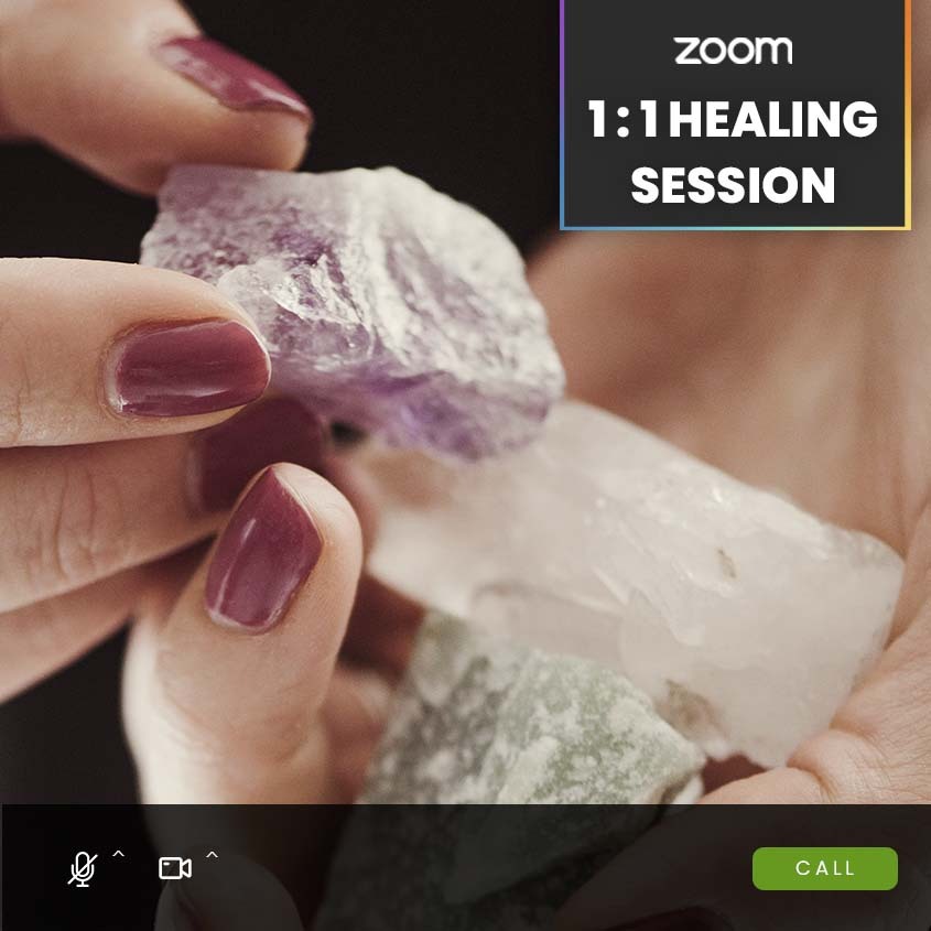 Energy Healing Session with our Crystal Healer -  30 Minutes to 1 Hour