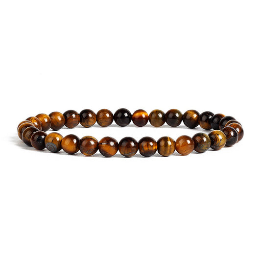 Tiger Eye Natural Stone Beads Bracelet