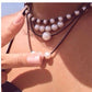 MantraChakra Freshwater Pearl Short Choker Necklace