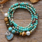 Handmade Heart Pendant Necklace / Bracelet with Imperial Jasper