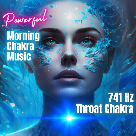71 Minutes Morning 741 Hz Throat Chakra Healing Music, Improve Communication and Self Expression