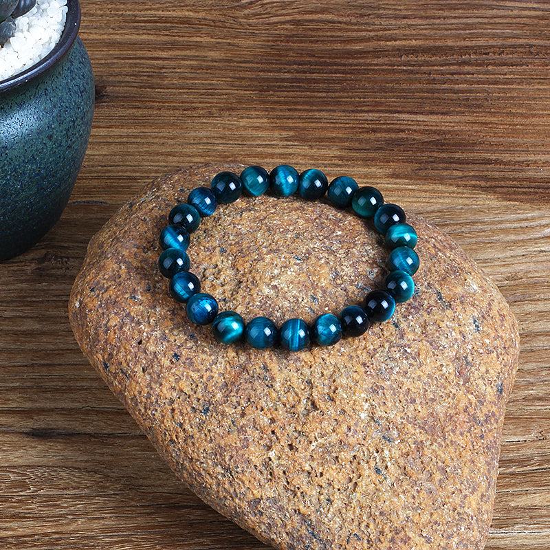 Blue tiger eye hot sale stone bracelet