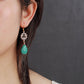 Handmade Amazonite Spiritual Dangle Earrings