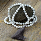 Handmade Howlite Mala with 108 8MM Beads and Tassel