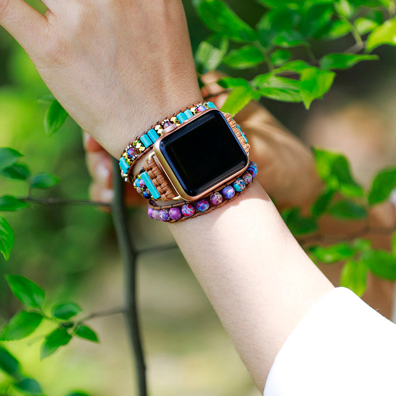 Apple Watch Straps - Handmade Smart Watch Straps at MantraChakra –  mantrachakra