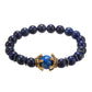 Luxury Antique Crown with Lapis Lazuli Bracelet