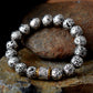 Handmade Metal Lava Stone Bracelet - 10MM Beads
