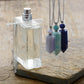 Handmade Natural Lapis Lazuli Perfume Bottle Necklace