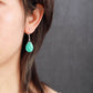 Handmade Natural Amazonite Teardrop Earrings