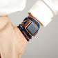 Handmade Natural Lapis Lazuli and Jasper Apple Watch Bracelet