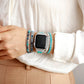 Handmade Turquoise and Jasper Apple Watch Bracelet