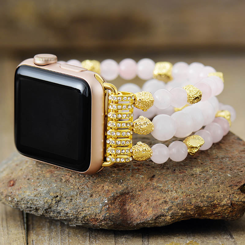 Apple Watch Beaded Bracelets made with Natural Stones