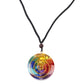 7 Chakra Orgone Energy Pendant Necklace - Healing Crystal